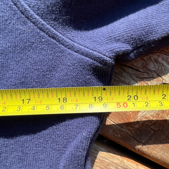 TOMMY BAHAMA Full Zip Aruba Sweater. Navy. Women’s Small. UC - Picture 5 of 11